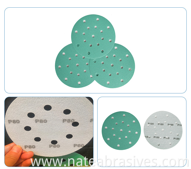 Green Sanding Disc